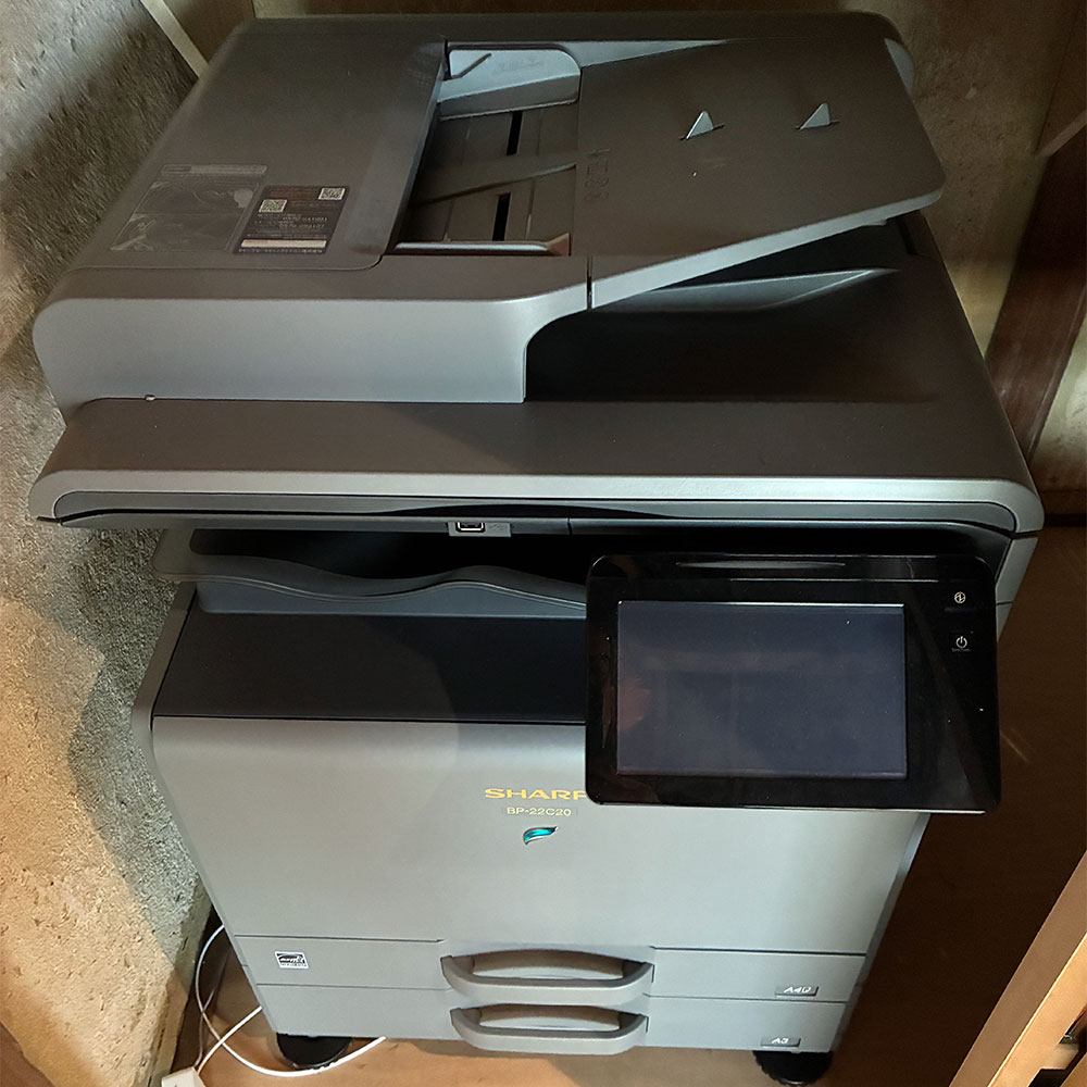 SHARP カラー複合機 導入事例 BP-22C20 その6