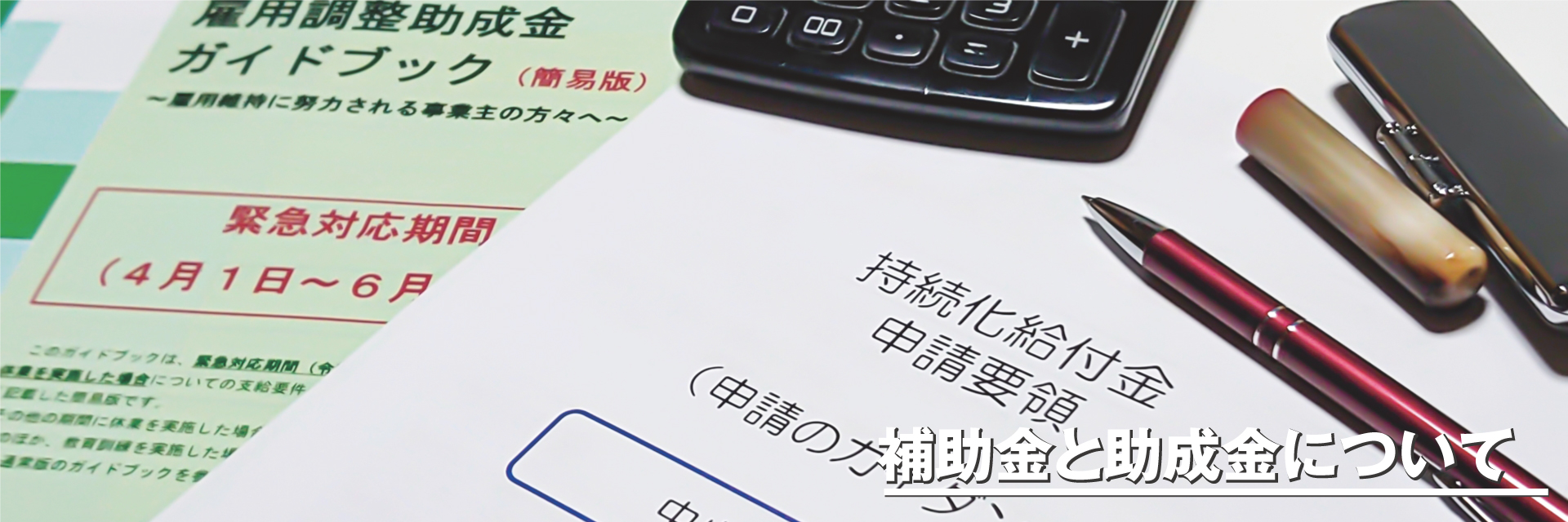 補助金と助成金について